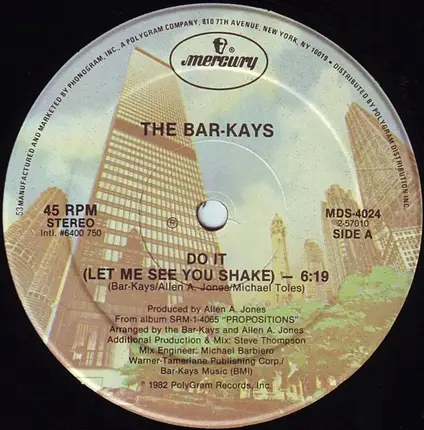 The Bar-Kays - Do It (Let Me See You Shake)