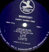 LP - The Barry Harris Trio, Barry Harris Trio - Magnificent!