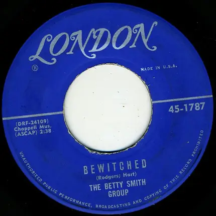 The Betty Smith Group - Hand Jive