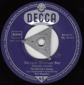 The Beverley Sisters - The Little Drummer Boy / Riding Down From Bangor