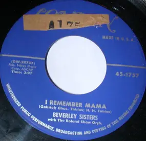 The Beverley Sisters - I Remember Mama