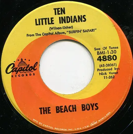 The Beach Boys - Ten Little Indians
