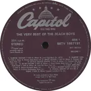 LP - The Beach Boys - The Very Best Of The Beach Boys Volume 1