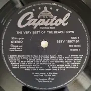 LP - The Beach Boys - The Very Best Of The Beach Boys Volume 1