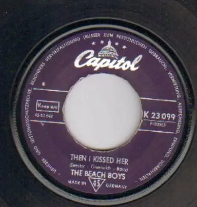The Beach Boys - Then I Kissed Her