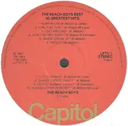 Double LP - Beach Boys - Bests 40 Greatest Hits