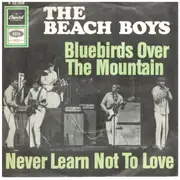 7inch Vinyl Single - The Beach Boys - Bluebirds Over The Mountain / Never Learn Not To Love