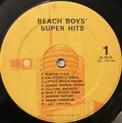 LP - The Beach Boys - Ronco Presents Beach Boys Super Hits