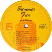 Double LP - The Beach Boys - Summer Fun