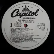 LP - The Beach Boys, The Honeys, The Survivors - Catch A Summer '81 - Promo