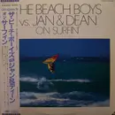LP - The Beach Boys Vs. Jan & Dean - On Surfin' - Blue Vinyl +Obi
