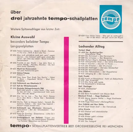 The Beat Kings - Yellow Submarine - Black Is Black - Summer In The City - With A Girl Like You