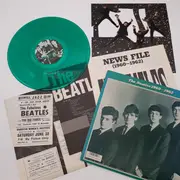 Double LP - The Beatles - The Beatles 1960-1962 - Mono Green Wax + OBI + 3 booklets + Pop-up Sheet