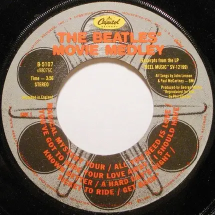 The Beatles - The Beatles' Movie Medley