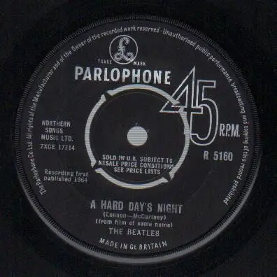 The Beatles - A Hard Day's Night / Things We Said Today