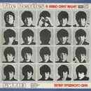 LP - The Beatles - A Hard Day's Night - Blue & white labels