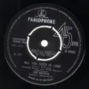 7'' - The Beatles - All You Need Is Love