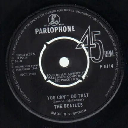 The Beatles - Can't Buy Me Love