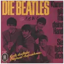 7inch Vinyl Single - The Beatles - Komm Gib Mir Deine Hand / Sie Liebt Dich - Original German