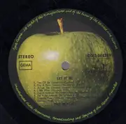 LP - The Beatles - Let It Be