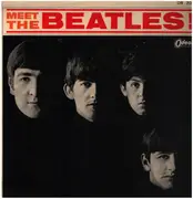 LP - The Beatles - Meet The Beatles! - Red
