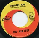 7inch Vinyl Single - The Beatles - Nowhere Man / What Goes On - no cover