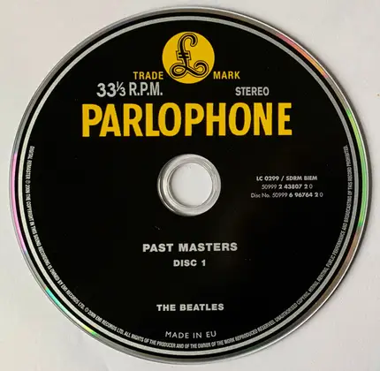 The Beatles - Past Masters Volume 1 & 2