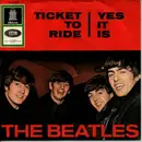7inch Vinyl Single - The Beatles - Ticket To Ride / Yes It Is - Original 1st German