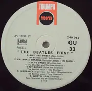 LP - The Beatles - First - Triumph FRENCH 240011