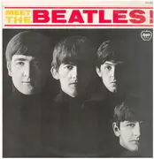 LP - The Beatles - Meet The Beatles! - Lyrics sheet + Tracklist sheet