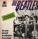 LP - The Beatles - Please Please Me / Die zentrale Tanzschaffe - German issue with unique art-work.