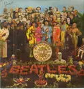 LP - The Beatles - Sgt. Pepper's Lonely Hearts Club Band - 1st UK MONO CUT-OUT CARD