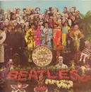 LP - The Beatles - Sgt. Pepper's Lonely Hearts Club Band - APPLE LABELS