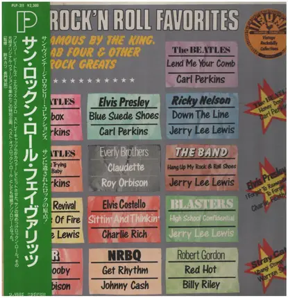 The Beatles, Elvis Prestley, The Band, Ricky Nelson, Elvis Costello... - Sun Rock And Roll Favorites