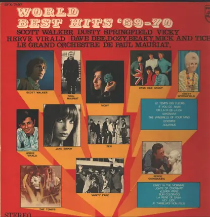 The Beatles, Scott Walker, Jane Birkin & Serge Gainsbourg a.o. - World Best Hits '69-70