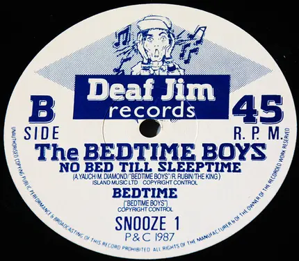 The Bedtime Boys - No Sleep Till Bedtime