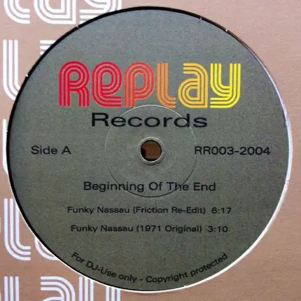 The Beginning Of The End / Crown Heights Affair - Funky Nassau / Dreaming A Dream