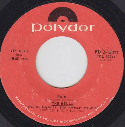 The Bells - I Love You Lady Dawn / Rain