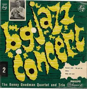 7inch Vinyl Single - The Benny Goodman Quartet And Benny Goodman Trio - B.G. Jazz Concert No. 2