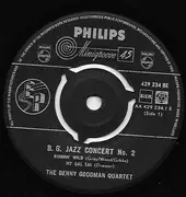 7inch Vinyl Single - The Benny Goodman Quartet And Benny Goodman Trio - B.G. Jazz Concert No. 2
