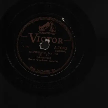 The Benny Goodman Quartet / Benny Goodman Trio - Whispering / Tiger Rag
