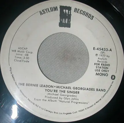 The Bernie Leadon-Michael Georgiades Band - You're The Singer