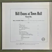 LP - The Bill Evans Trio - Bill Evans At Town Hall (Volume One) - Gatefold
