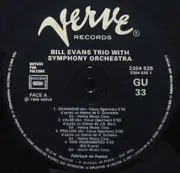 LP - The Bill Evans Trio - Bill Evans Trio With Symphony Orchestra - Gatefold