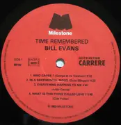 Double LP - The Bill Evans Trio - Time Remembered