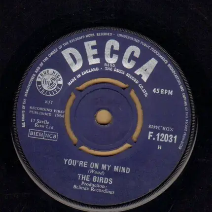 The Birds - You're On My Mind