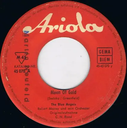 The Blue Angels - Ya Ya / Moon Of Gold