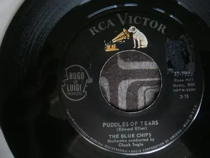 The Blue Chips - The Contest / Puddles Of Tears