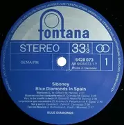 LP - The Blue Diamonds - Siboney - Blue Diamonds In Spain