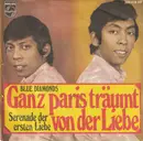 7inch Vinyl Single - The Blue Diamonds - Ganz Paris Träumt Von Der Liebe